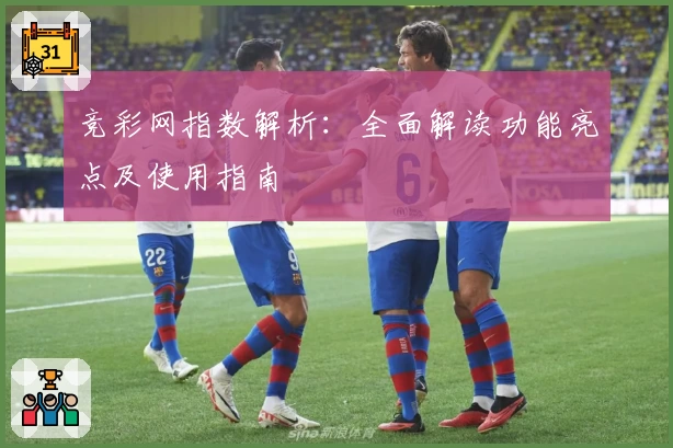 竞彩网指数解析：全面解读功能亮点及使用指南